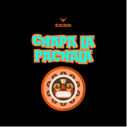 Polera Polo 100% Algodón con frase típica chilena "Chapa la Pachala!