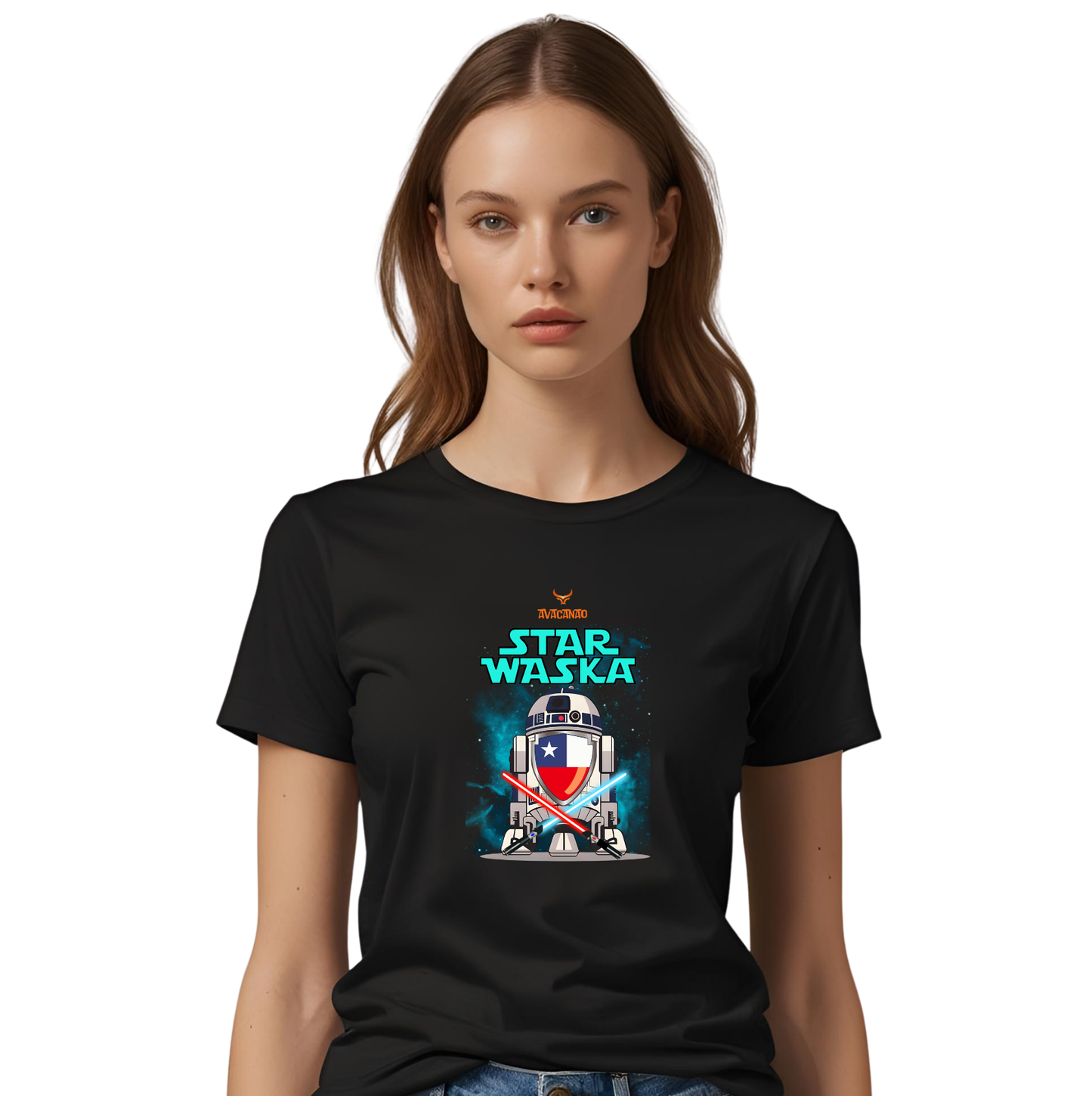 Polera Polo 100% Algodón " Star Waska "