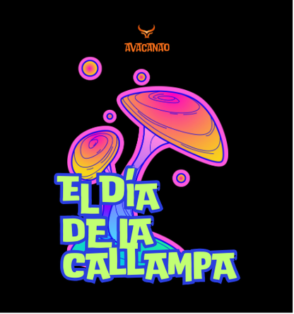 Polera Polo 100% algodón con frase típica chilena " El Día de la Callampa !