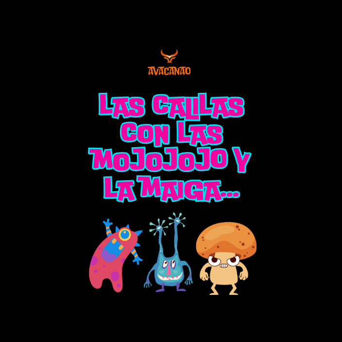 Polera 100% Algodón " Las Calilas ..Las Mojojo y la Maiga "