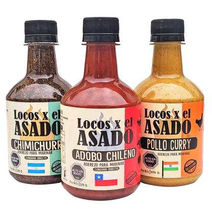 Pack de Salsas Parrillero Profesional