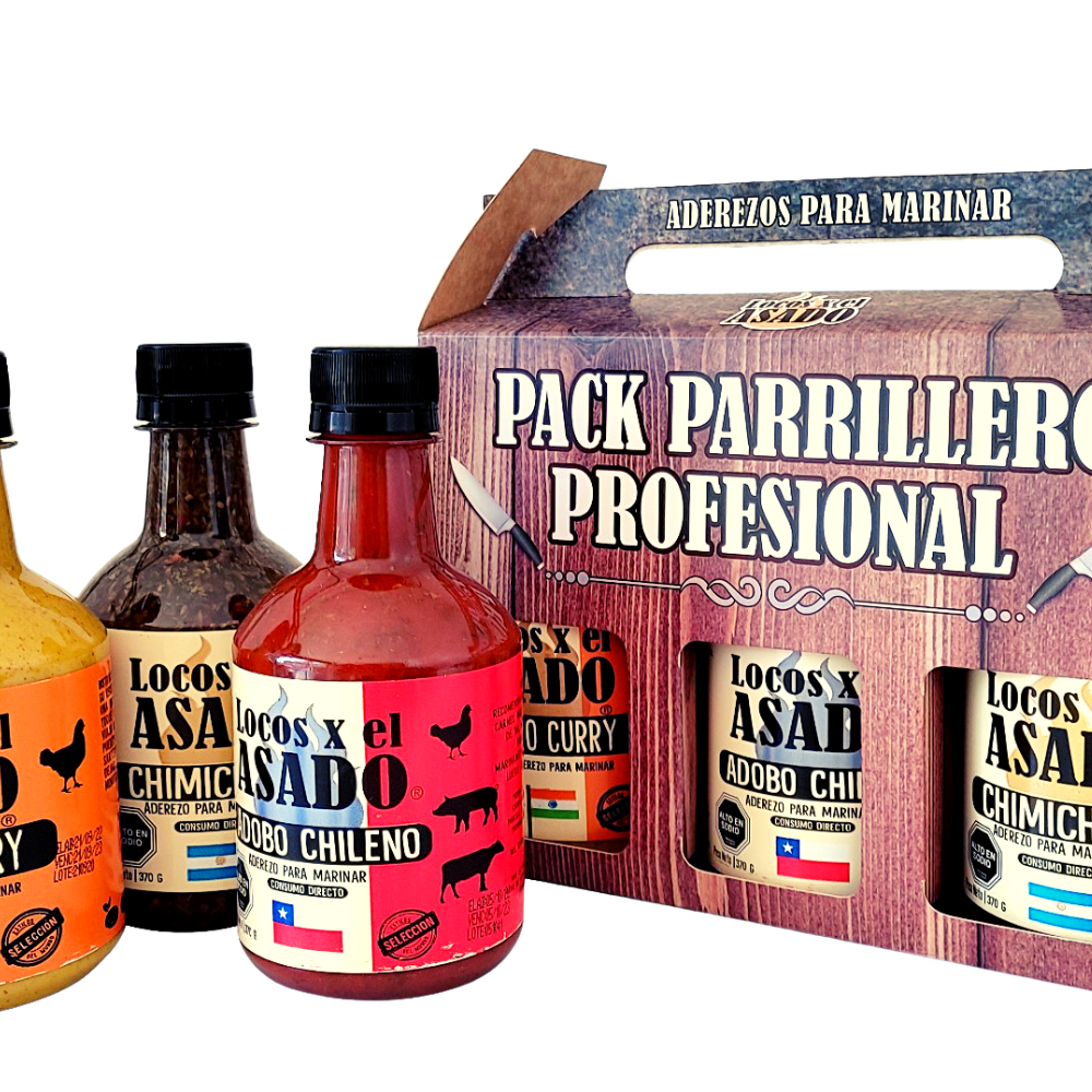 Pack de Salsas Parrillero Profesional