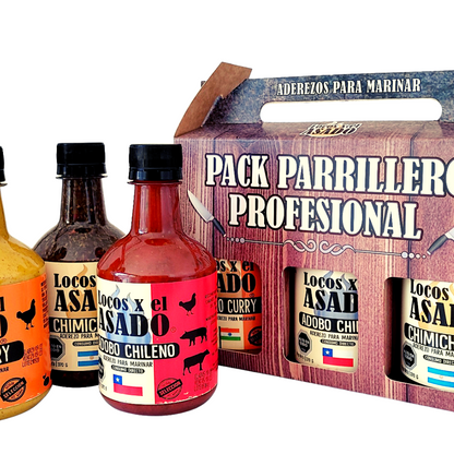 Pack de Salsas Parrillero Profesional