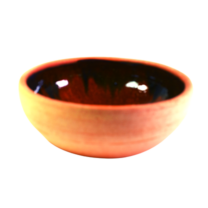 Bowl Greda Esmaltada Ocre Pomaire